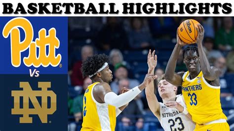 Pitt Vs Notre Dame Basketball Highlights Upset Alert Youtube