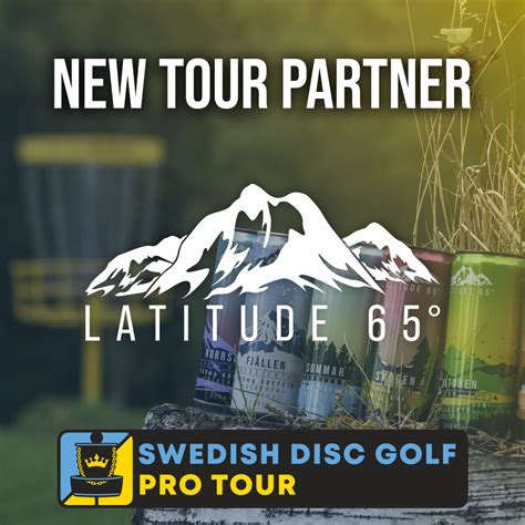 Latitude Signs Partnership Deal With Sdgpt Swedish Disc Golf Pro Tour