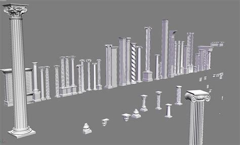 Greek Column Types 3d Warehouse 52 Off Brunofuga Adv Br