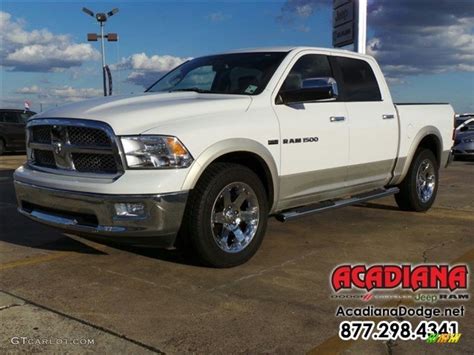 2011 Bright White Dodge Ram 1500 Laramie Crew Cab 4x4 111066312 Photo 26 Car