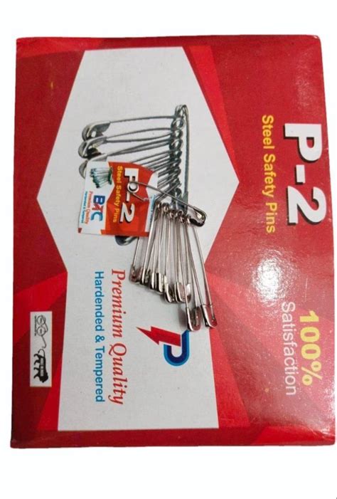 Silver Steel 3inch P 2 Safety Pin At Rs 140box In New Delhi Id