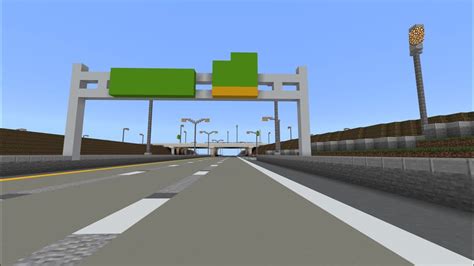 Minecraft Freeway Construction Episode 10 Interchange 2