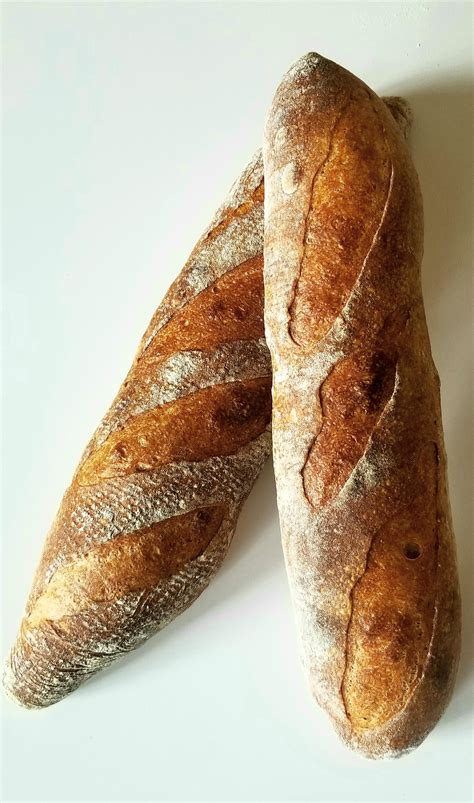 First Time Sourdough Baguettes R Breadit