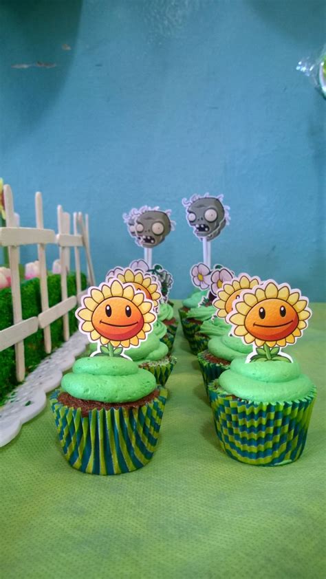 Cumple De Santi Tem Tico De Plant Vs Zombies Plantsvszombiesparty