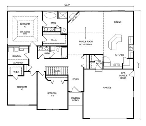 Alexandria - Panelized Floor Plan