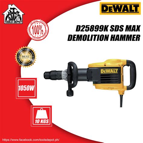 DeWalt D25899k SDS MAX 10Kg Demolition Hammer Lazada PH