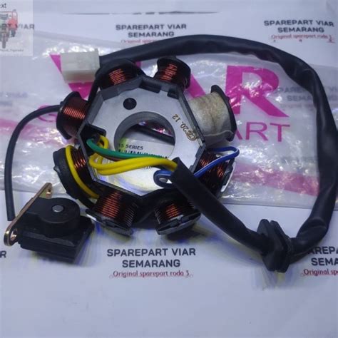 Jual Spul Viar Karya Bit Cc Sepul Pole Viar Original Stator Comp