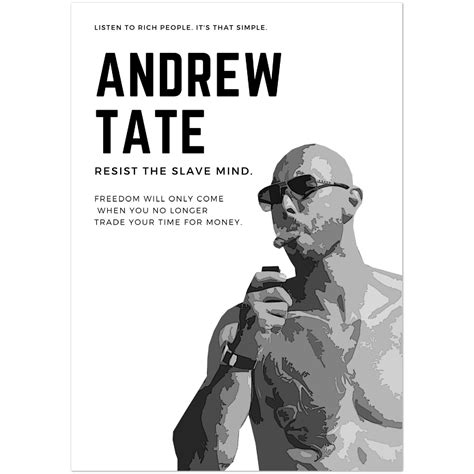 Andrew Tate Premium Poster – Ambition Realized