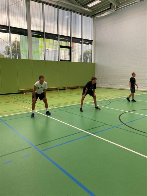 Volles Haus Beim Jugendtrainingslager TG Biberach Volleyball