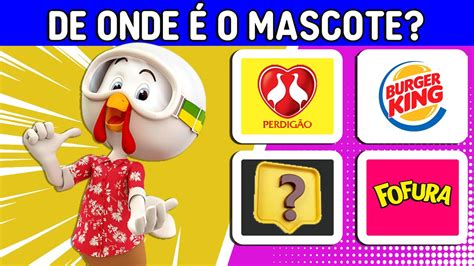 DE ONDE É ESSE MASCOTE PARTE 2 Você Conhece os Mascotes astroquiz