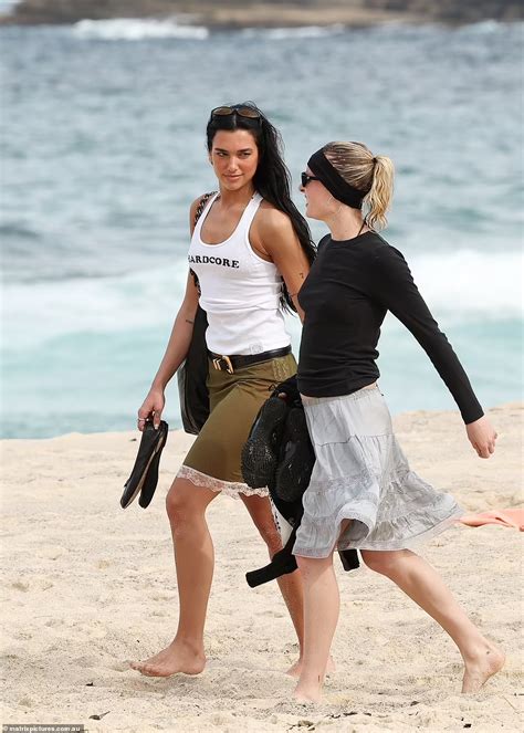 Dua Lipa Shows Off Her Gorgeous Curves In A Bikini While Enjoying A Vacation With Friends On The