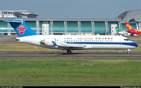 B 605X China Southern Airlines COMAC ARJ21 700 Photo By ZBAA WENKE ID