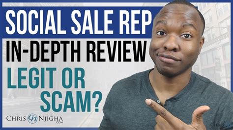 Social Sale Rep Review Indepth Make Money On Social Media Legit Or