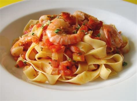 Tiger Shrimp With Pasta Recipe - Healthy.Food.com