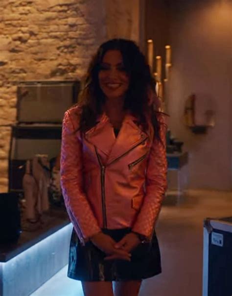 Billie Connelly Sex Life Jacket Sarah Shahi Leather Jacket
