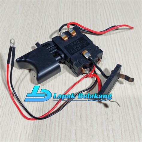 Jual Saklar Mesin Bor Baterai Dc Cordless V Switch Saklar Trigger