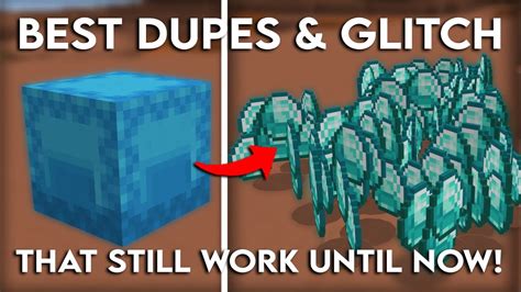 The BEST 1 19 Minecraft Bedrock Duplication Glitches Bugs That Still