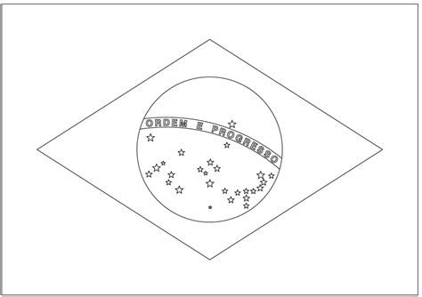 Bandeira Do Pará Para Colorir - 6