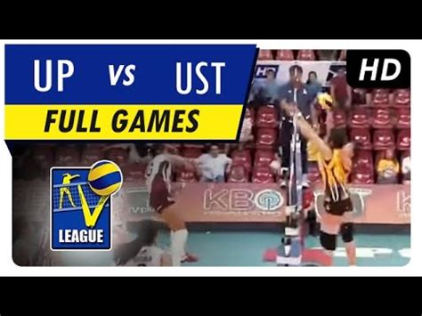 Up Vs Ust Full Game Set Shakey S V League Reinforced