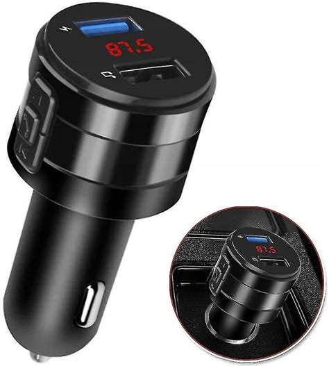 Akcesoria Car Audio Video Inna Car Bluetooth Fm Transmitter Dual Usb