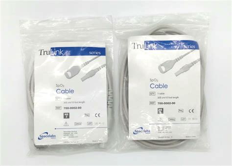 Spacelabs Trulink Spo Cable Lot Of New Ebay