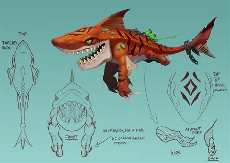 Schematics Hungry Shark World Shark Hungry World Behance Ren