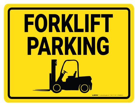 forklift parking  icon floor marking sign creative safety supply