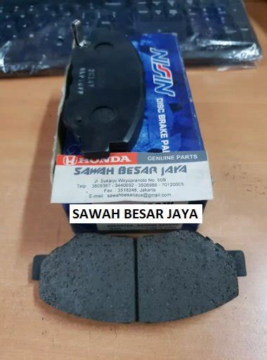 Jual Brake Pad Kampas Kanvas Rem Cakram Depan Honda Civic Fc Fk Turbo