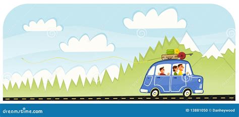 Family Road Trip Stock Illustrations – 5,435 Family Road Trip Stock ...