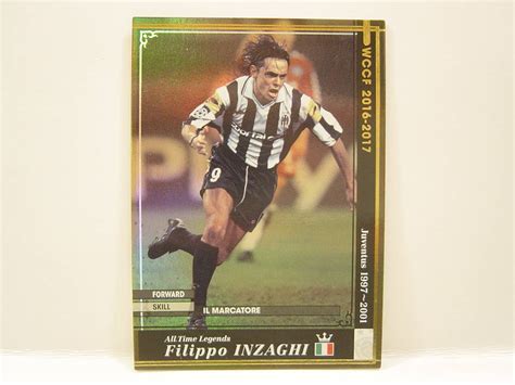 【目立った傷や汚れなし】 Wccf 2016 2017 Atle フィリッポ・インザーギ Filippo Inzaghi 1973 Italy