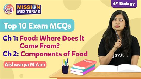 Top Mcqs From Food Where Does It Come From Components Of Food