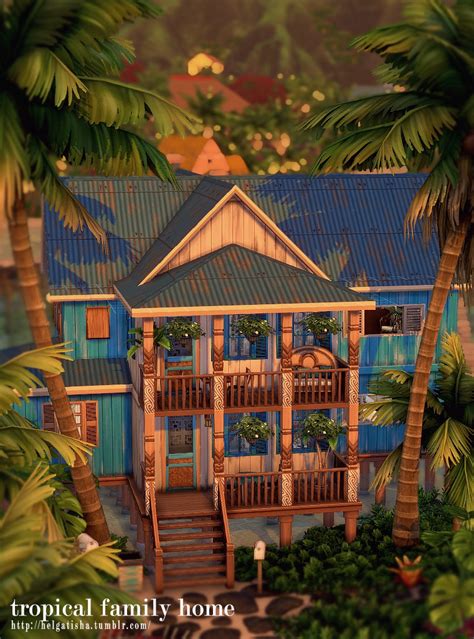 Credit To Honeymaysims On Insta The Sims Beach House Design Artofit