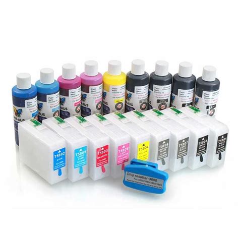 Refillable Cartridges For Epson 3800