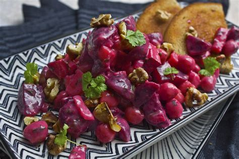 Top Roher Rote Bete Salat Mit Apfel Und Waln Ssen