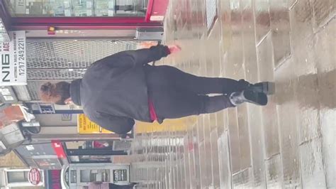 Brunette Teen Pawg Walking ThisVid