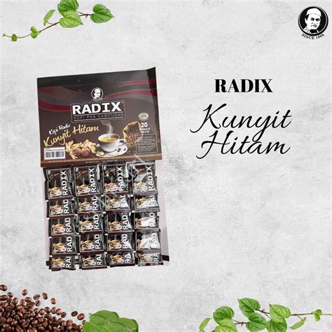 Radix Kunyit Hitam Papan S