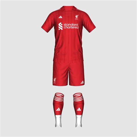 Liverpool Home Concept FIFA 23 Kit Creator Showcase