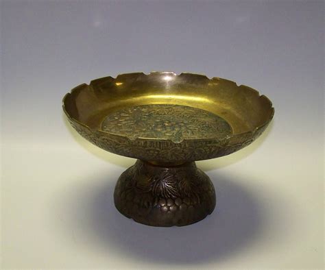 Brass Pedestal Brass Bowl Brass Fruit Bowl By Shelbytradingcompany