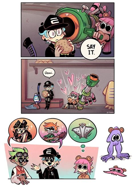 Pin By Michelle On Hoppscout Splatoon Comics Splatoon Splatoon Memes