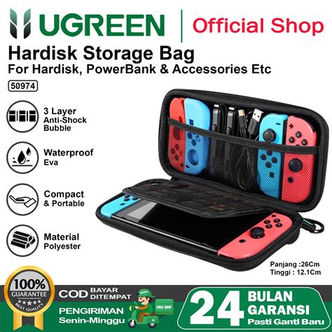 Jual Ugreen Tas Hardisk Eksternal Hdd Storage Bag Eva Pouch