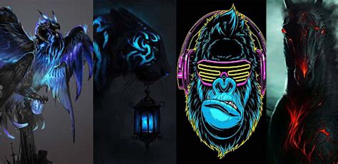 Neon Animals Wallpapers