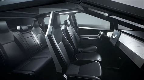 First Look Inside Elon Musks Long Awaited Tesla Cybertruck Revealed