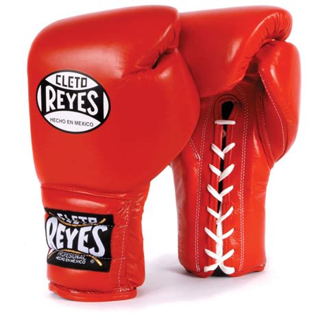 Cleto Reyes Lace Up Sparring Gloves Red Fight Store Ireland