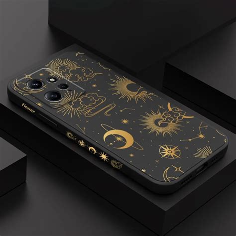 Golden Starry Sky Phone Case For Xiaomi Redmi Note S S T