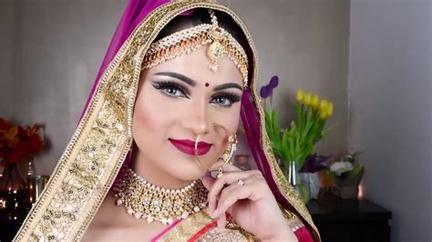 INDIAN BRIDAL LONG LASTING Summer WATERPROOF Makeup Tutorial गरम म