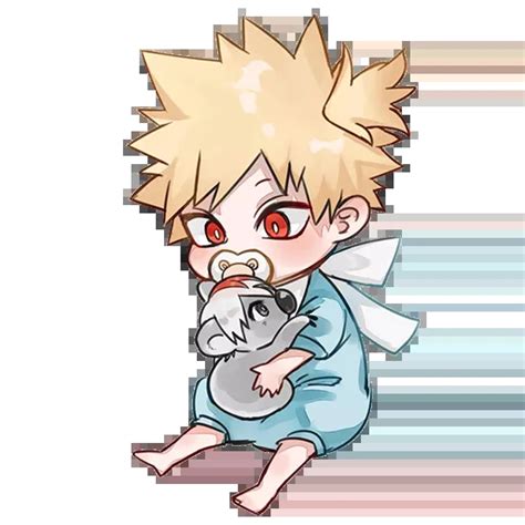 Telegram Sticker From Bakugou Katsuki Pack