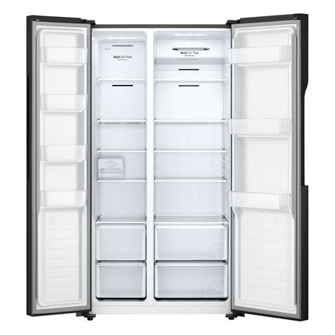 Ripley REFRIGERADORA LG SIDE BY SIDE NO FROST GS51MPD AHBGLPR 509 L NEGRO