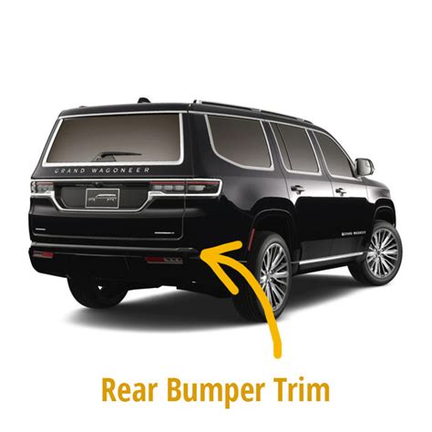 2022+ Jeep Grand Wagoneer Blackout Rear Bumper Trim – VIP Auto Accessories