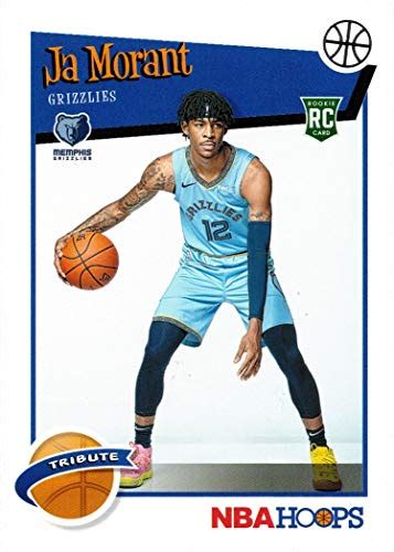 Best Ja Morant NBA Hoops Rookie Card