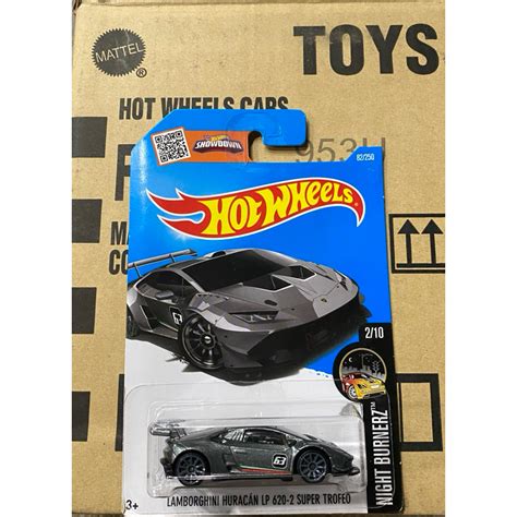 風火輪 Hot wheels lamborghini Huracan LP 620 2 初版 藍寶堅尼 絕版 老卡 鐵灰 蝦皮購物